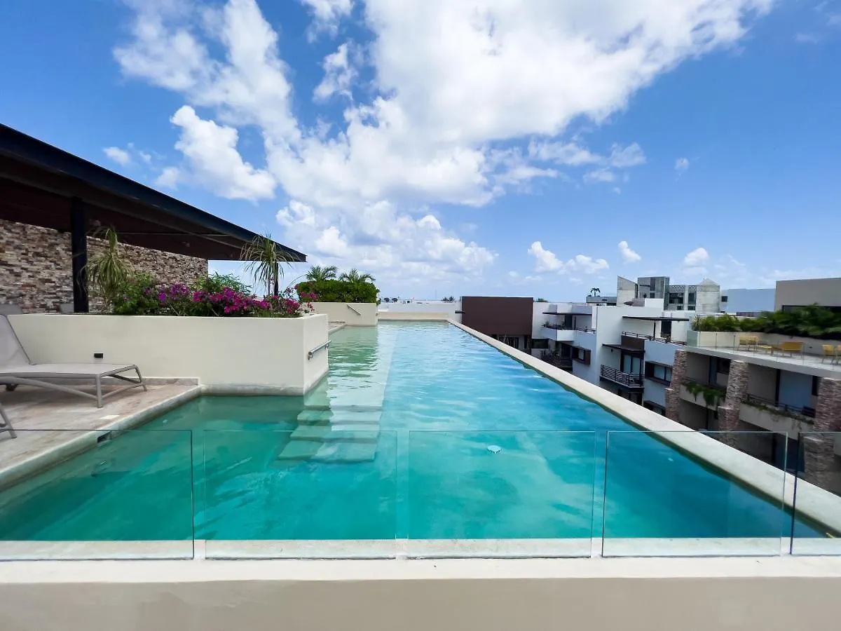 'Syrena Luxury Caribbean' Heart Of Playa Del Carmen - Fast Wi-Fi - Sea Views Aparthotel